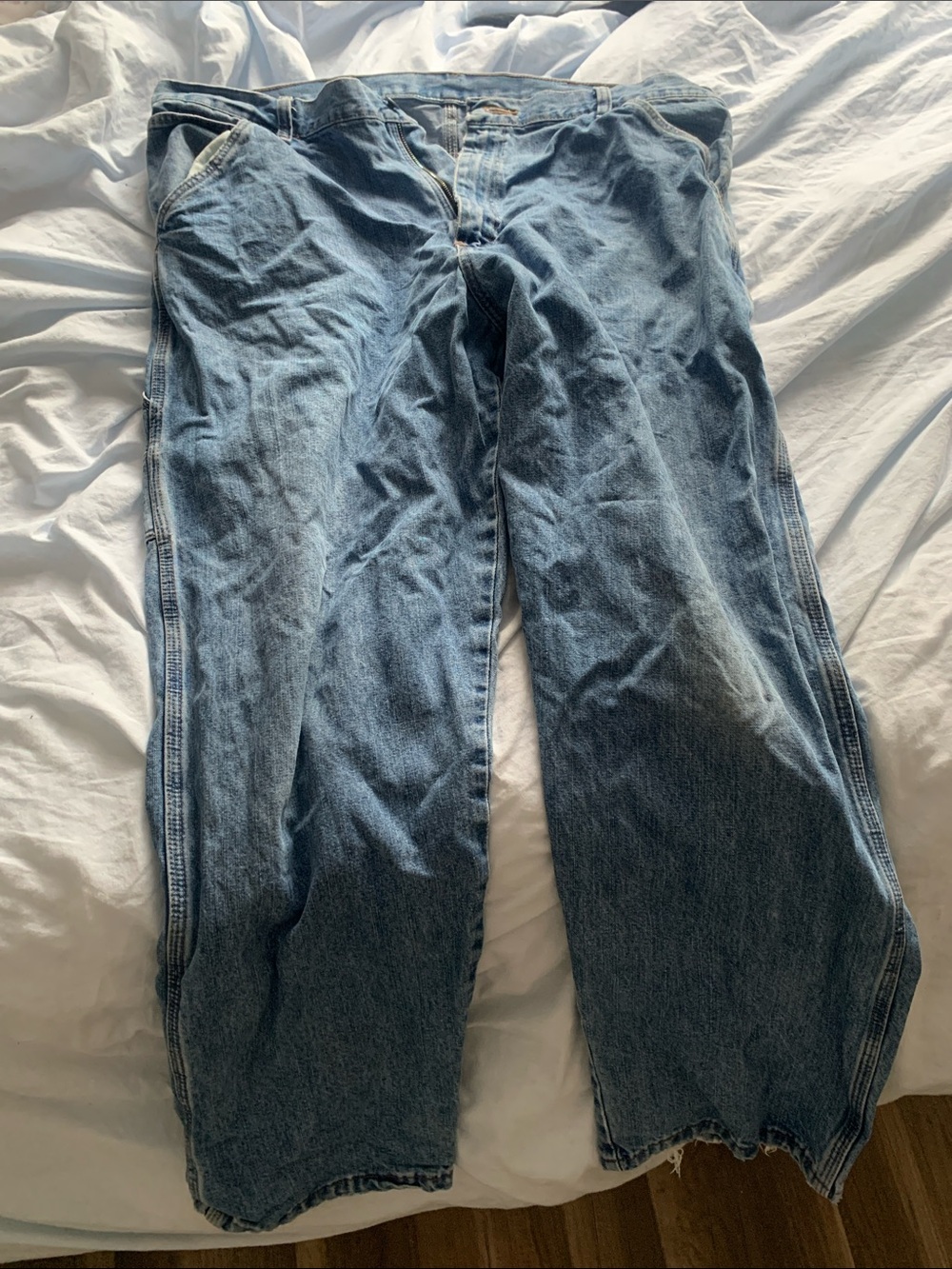 Wrangler Women's Light Blue Relaxed Fit Jeans